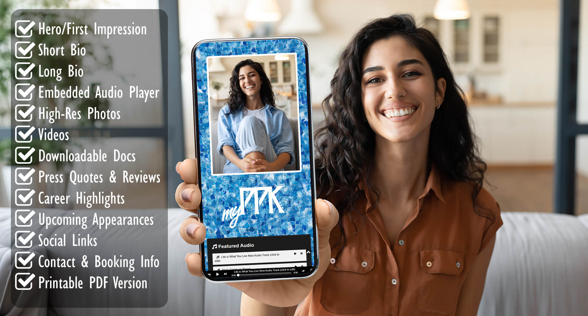 Step-by-step guide with the exact 2026 EPK checklist for musicians