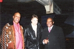 Ric k's European Trio John Betch and Wayne Dockery after a performance in Paris, France