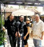 The Killer Mexico band: Archie, Johhny X & Willie! Here we are @ La Tasca, Jajijic, Mexico.