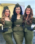 LA Based Bombshells aboard the Queen Mary for their holiday residency.