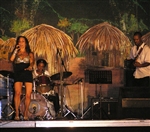 Onstage w/ the wonderful Desi Jones Trio, Jazz Fest, Kingston, Jamaica!