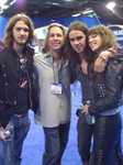 David and Halestorm at NAMM 2008