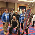 Batso & Orrin Bolton with Mohegans Sun Tribe at The Vets Fundraiser.  Located at Mohegan Sun Casino.