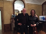 Volodja Balzalorsky & Jaksa Zlatar immediately after the concert at Vukovar Festival Nov 5 2016