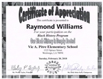 Certificate Of Appreciation