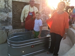 Louada Baptizing at the Empty Cross